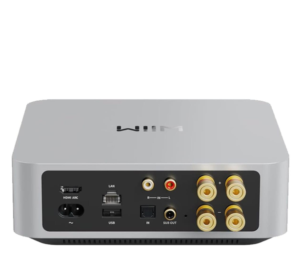 WiiM AMP SILVER odtwarzacz muzyczny ze wzmacniaczem - 1230688 - zdjęcie 2